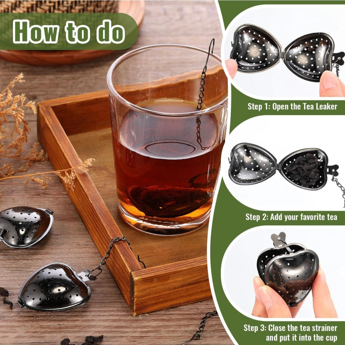 Tea "My Steel Black Heart" Steeper