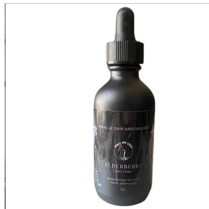 Elderberry Tincture - Herbal Extract Drops